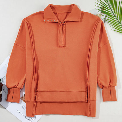 Luminy Baggy Sweatshirt with Slits