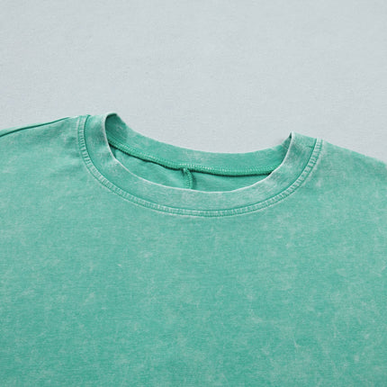 Itzel Mineral Washed Oversize Tee