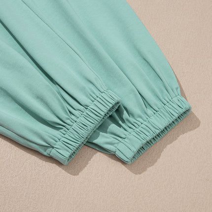 Rosalie Color Cropped Lounge Set