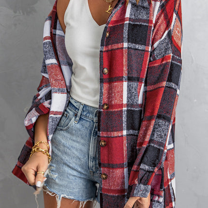 Rowan Fiery Plaid Print Shirt