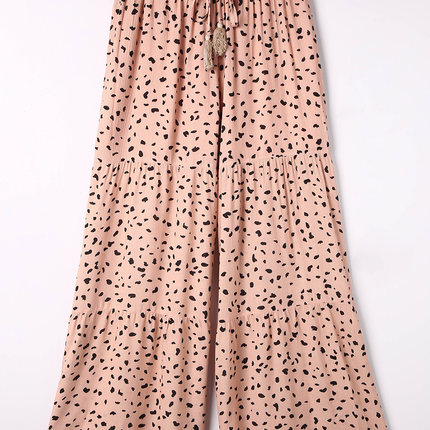 Analia Leg Dalmatian Palazzo Pants
