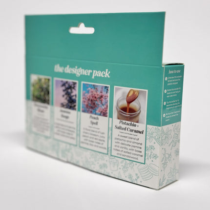 Designer 4 Pack Scented Car Freshener Bundle