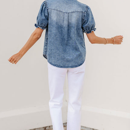 Ariana Short Sleeve Snap Shirt