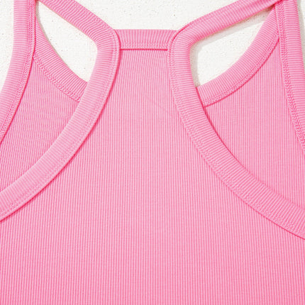 Meredith Slim Ribbed Tank Top Set