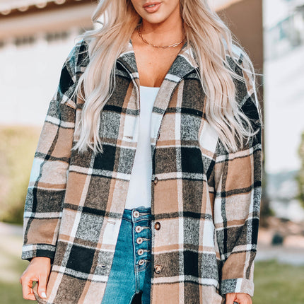 Mia Plaid Print Shirt