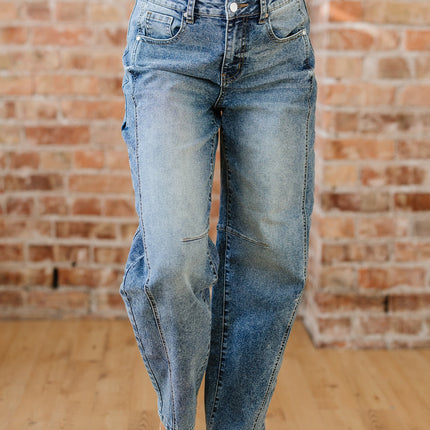 Milena Seam Detail Shift Jeans