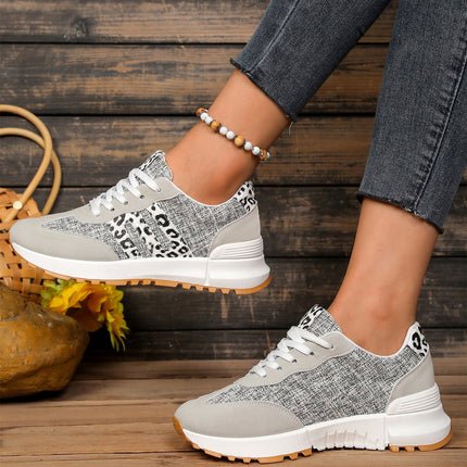 Rosalia Detail Lace Up Sneakers