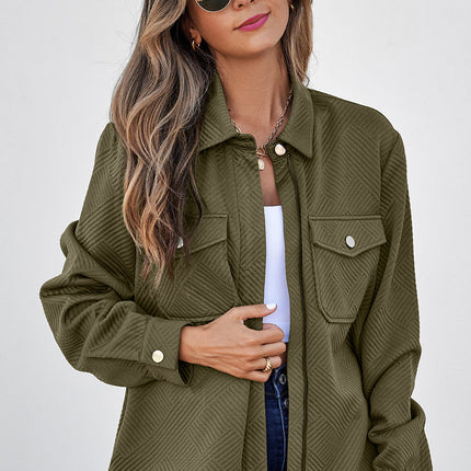 Remi Zip Up Flap Shirt