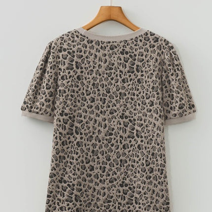 Zoya Print Short Sleeve Top