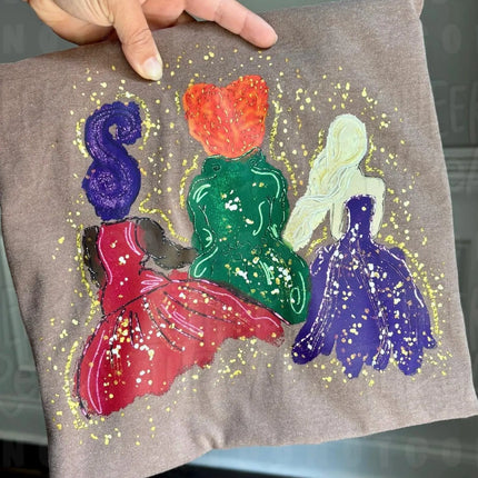 Spooky sisters tee or sweatshirt